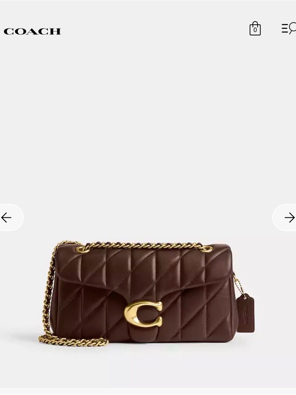 Coach Tabby Shoulder Bag 26